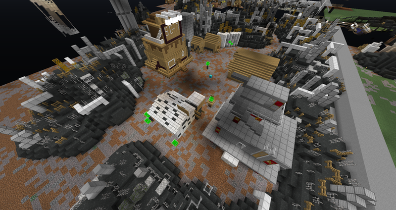 Illustration for article titled Here's A Stunning Minecraft Re-Creation Of Final Fantasy VII's Midgar